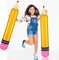 Yellow Pencil Balloons 5pcs Back to School Foil Balloon - 28'' Giant Pencil